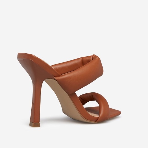 Rita Ora x Shoedazzle Turned Up Two Strap Heels - Picture 11 of 16